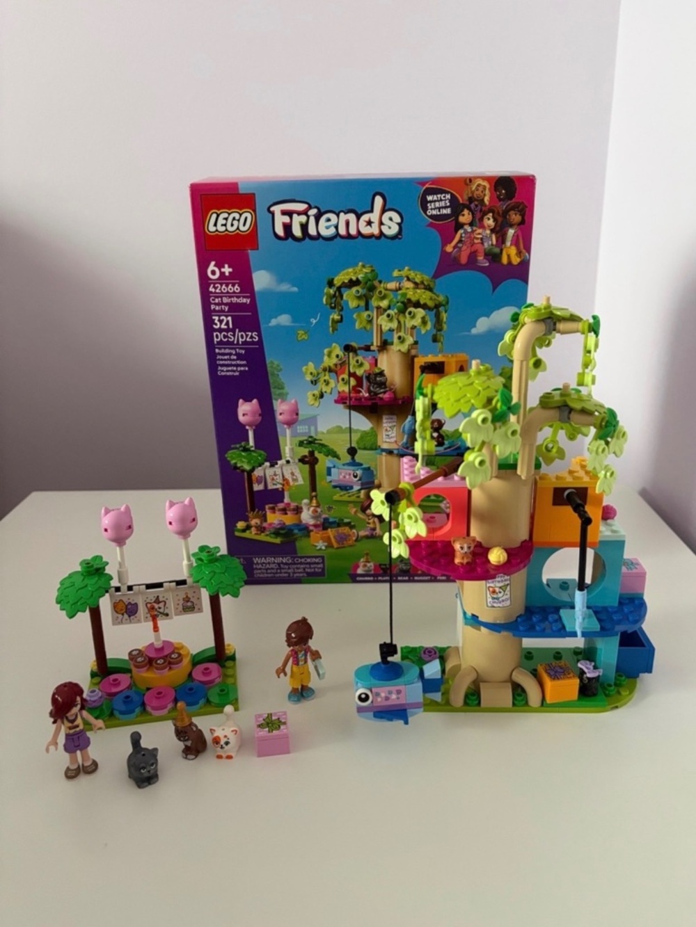 LEGO Friends Cat Birthday Party